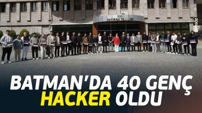 Batman'da 40 gen&ccedil; hacker oldu