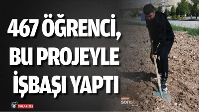 Batman&rsquo;da 467 &ouml;ğrenci, bu projeyle işbaşı yaptı