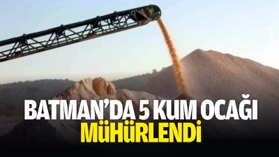 Batman&rsquo;da 5 kum ocağı m&uuml;h&uuml;rlendi