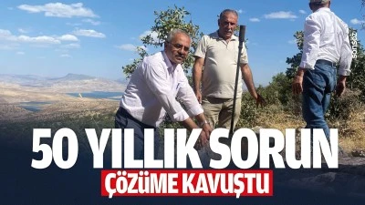 Batman&rsquo;da 50 yıllık sorun &ccedil;&ouml;z&uuml;me kavuştu