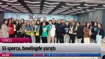 Batman'da 55 sporcu, bowlingde yarıştı