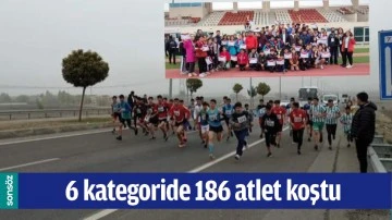 BATMAN&rsquo;DA 6 KATEGORİDE 186 ATLET KOŞTU