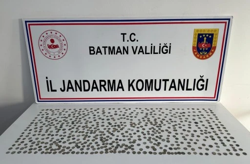 Batman'da 640 adet sikke ele ge&ccedil;irildi