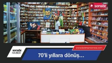Batman'da 70&rsquo;li yıllara d&ouml;n&uuml;ş&hellip;