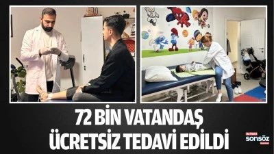 Batman'da 72 bin vatandaş, &uuml;cretsiz tedavi edildi