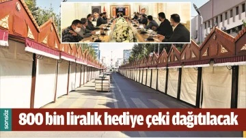 BATMAN&rsquo;DA 800 BİN LİRALIK HEDİYE &Ccedil;EKİ DAĞITILACAK