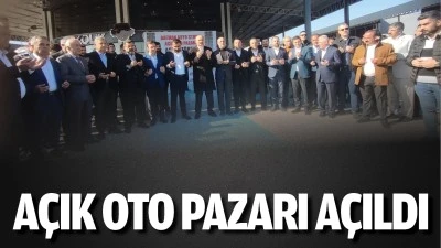 Batman&rsquo;da a&ccedil;ık oto pazarı a&ccedil;ıldı