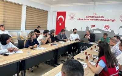Batman&rsquo;da afet toplantısı yapıldı