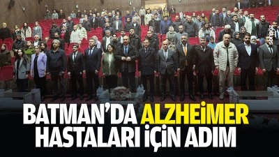 Batman&rsquo;da alzheimer hastaları i&ccedil;in adım