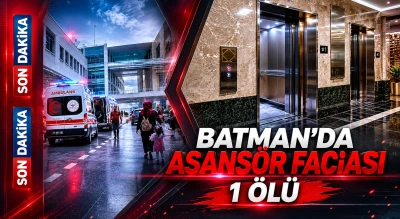 Batman&rsquo;da asans&ouml;r faciası; 1 &ouml;l&uuml;
