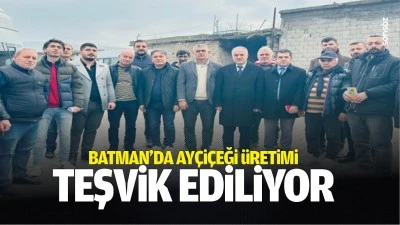 Batman&rsquo;da ay&ccedil;i&ccedil;eği &uuml;retimi teşvik ediliyor