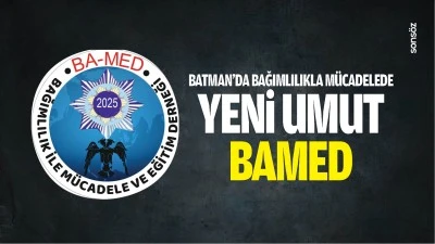 Batman'da bağımlılıkla m&uuml;cadelede yeni umut BAMED&hellip;