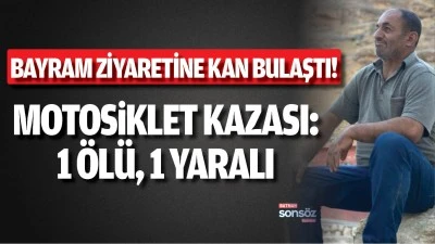 Batman'da bayram ziyaretine kan bulaştı!