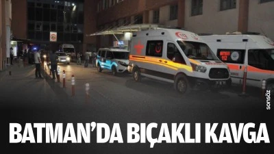 Batman&rsquo;da bı&ccedil;aklı kavga