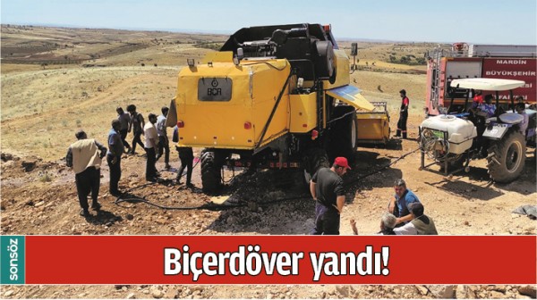 BATMAN'DA Bİ&Ccedil;ERD&Ouml;VER YANDI!