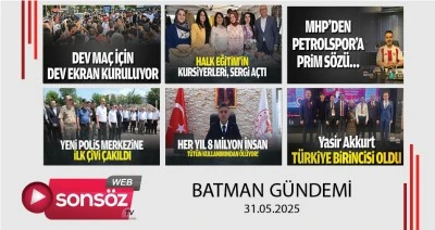 BATMAN`DA BUG&Uuml;N NELER OLDU