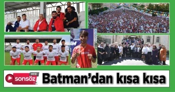 Batman'da bug&uuml;n neler oldu?