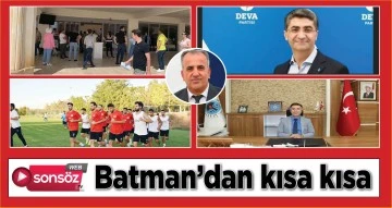 Batman''da bug&uuml;n neler oldu?