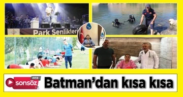 Batman'da bug&uuml;n neler oldu?
