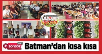 Batman'da bug&uuml;n neler oldu?