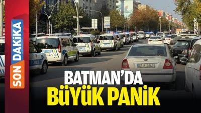 Batman&rsquo;da b&uuml;y&uuml;k panik