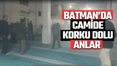 Batman&rsquo;da camide korku dolu anlar 