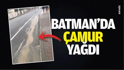 Batman&rsquo;da &ccedil;amur yağdı