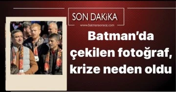 Batman&rsquo;da &ccedil;ekilen fotoğraf, krize neden oldu