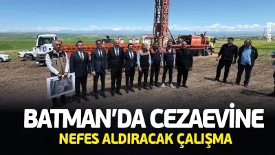 Batman&rsquo;da cezaevine nefes aldıracak &ccedil;alışma