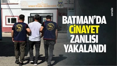 Batman&rsquo;da cinayet zanlısı yakalandı