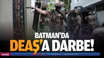 Batman&rsquo;da DEAŞ&rsquo;a darbe!