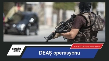 Batman'da DEAŞ operasyonu