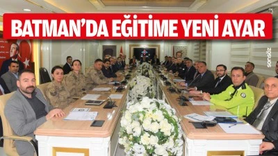 Batman&rsquo;da eğitime yeni ayar