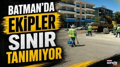 Batman&rsquo;da ekipler sınır tanımıyor