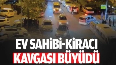 Batman&rsquo;da m&uuml;lk sahibi-kiracı kavgası b&uuml;y&uuml;d&uuml;