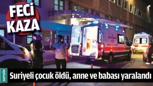 BATMAN'DA FECİ KAZA