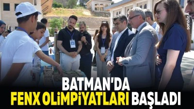 Batman&rsquo;da FENX olimpiyatları başladı