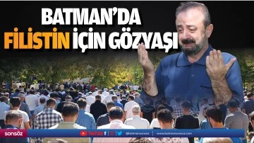 Batman&rsquo;da Filistin i&ccedil;in g&ouml;zyaşı