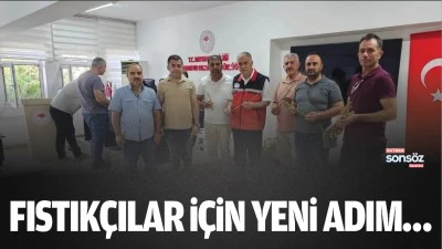 Batman&rsquo;da fıstık&ccedil;ılar i&ccedil;in yeni adım&hellip;