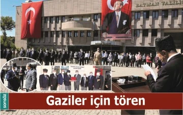 BATMAN'DA GAZİLER İ&Ccedil;İN T&Ouml;REN