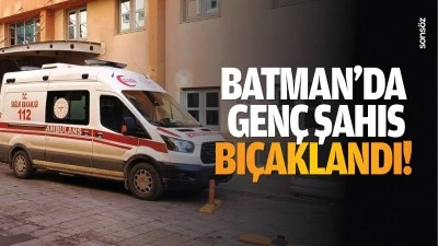 Batman'da gen&ccedil; şahıs, bı&ccedil;aklandı!