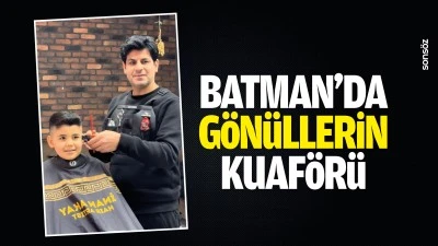 Batman&rsquo;da g&ouml;n&uuml;llerin kuaf&ouml;r&uuml;