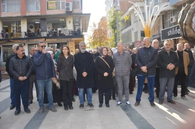 Batman&rsquo;da g&ouml;zaltılar protesto edildi