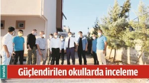 BATMAN'DA G&Uuml;&Ccedil;LENDİRİLEN OKULLARDA İNCELEME