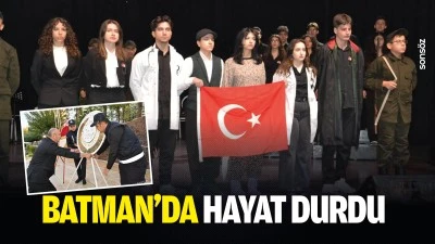 Batman&rsquo;da hayat durdu