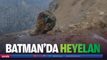 Batman'da heyelan&hellip;