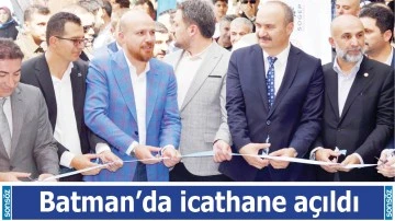Batman&rsquo;da icathane a&ccedil;ıldı