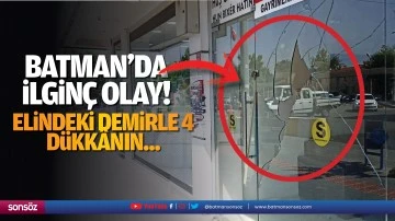 Batman&rsquo;da ilgin&ccedil; olay!