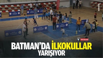 Batman'da ilkokullar yarışıyor