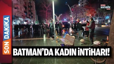 Batman&rsquo;da kadın intiharı!